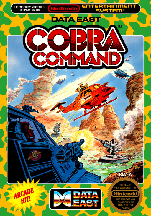 Cobra Command (USA) box art